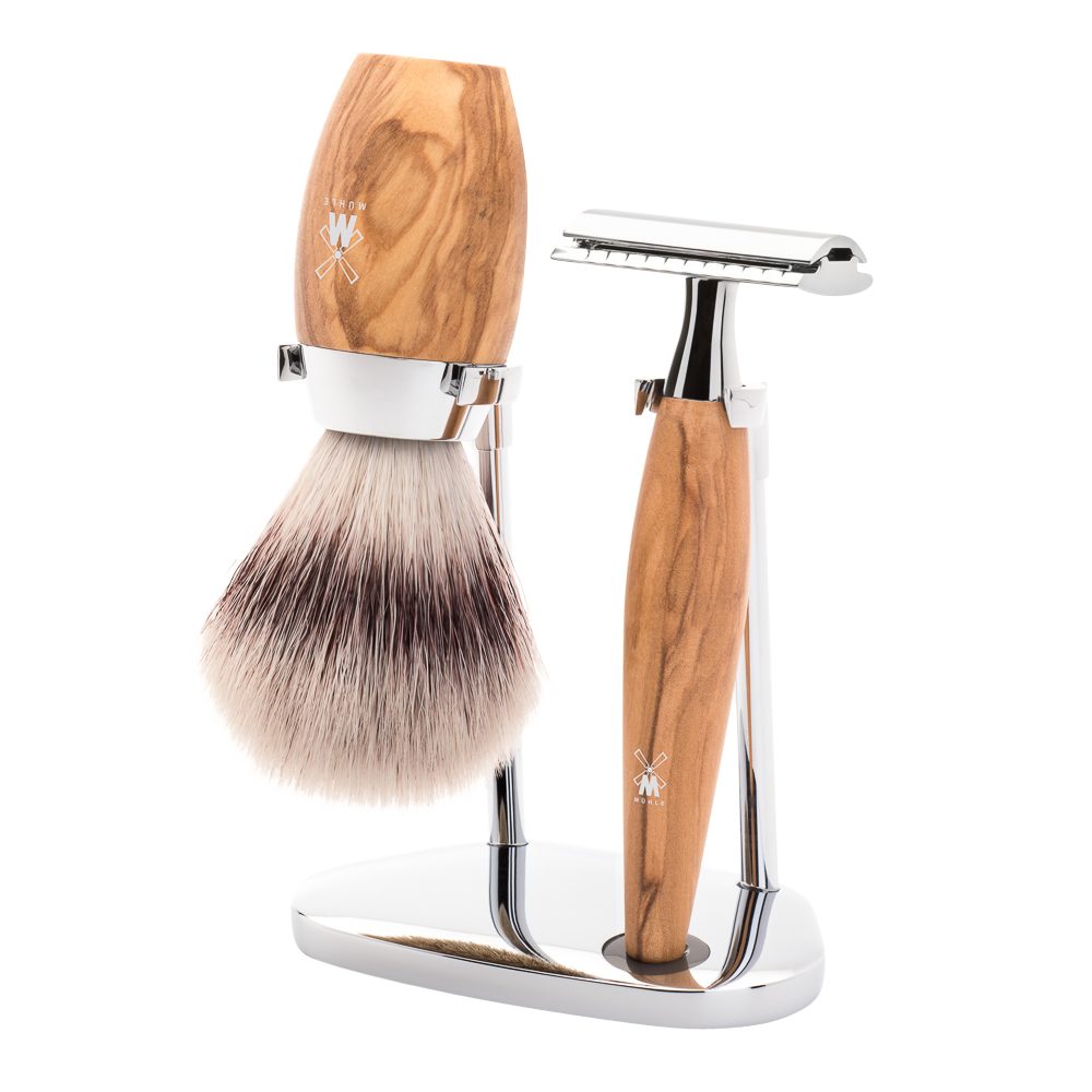 Rasierset Kosmo Olivenholz Silvertip Fibre Rasierset Kosmo Olivenholz Silvertip Fibre