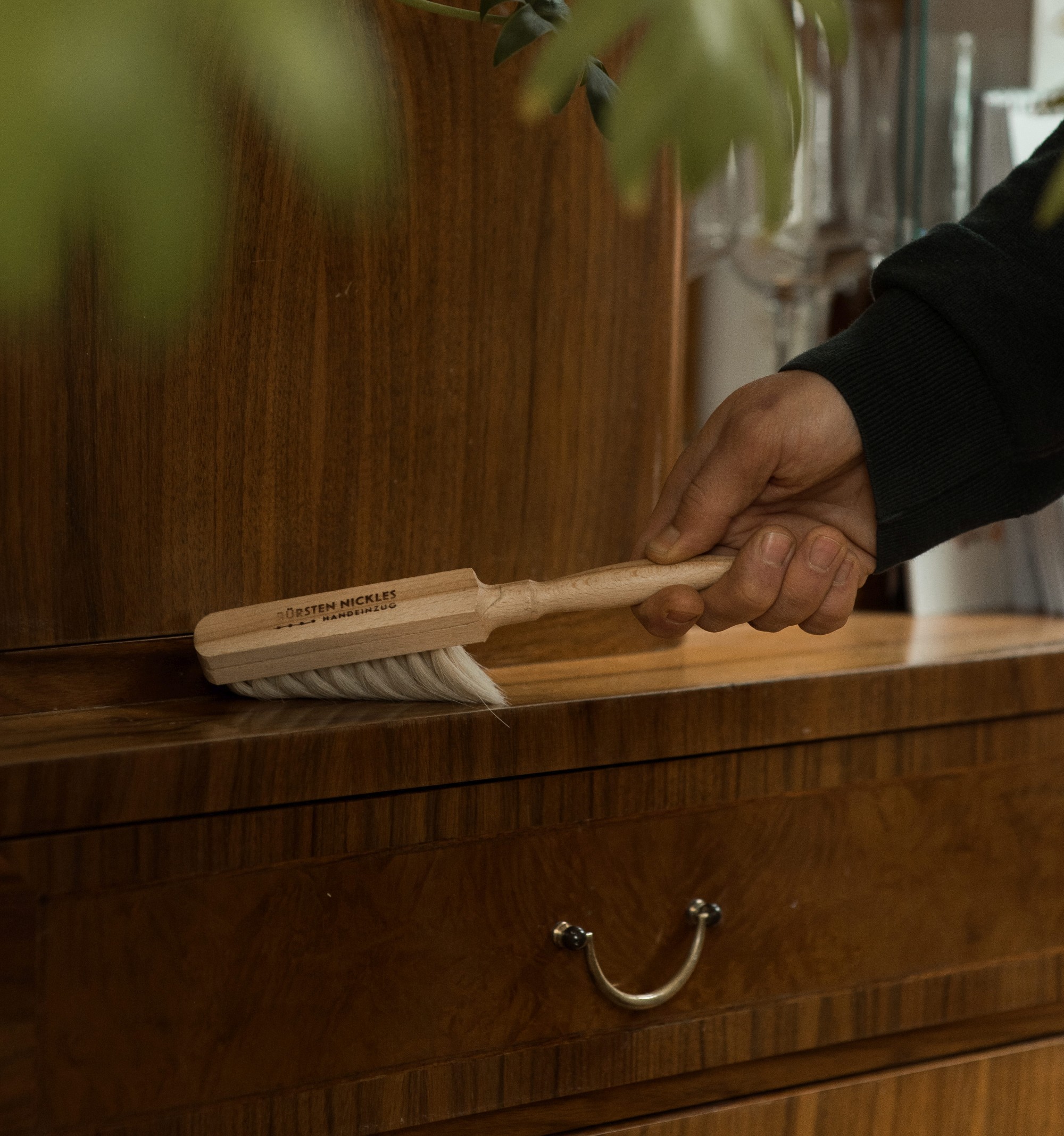 Kleiner Handfeger, Ziegenhaar