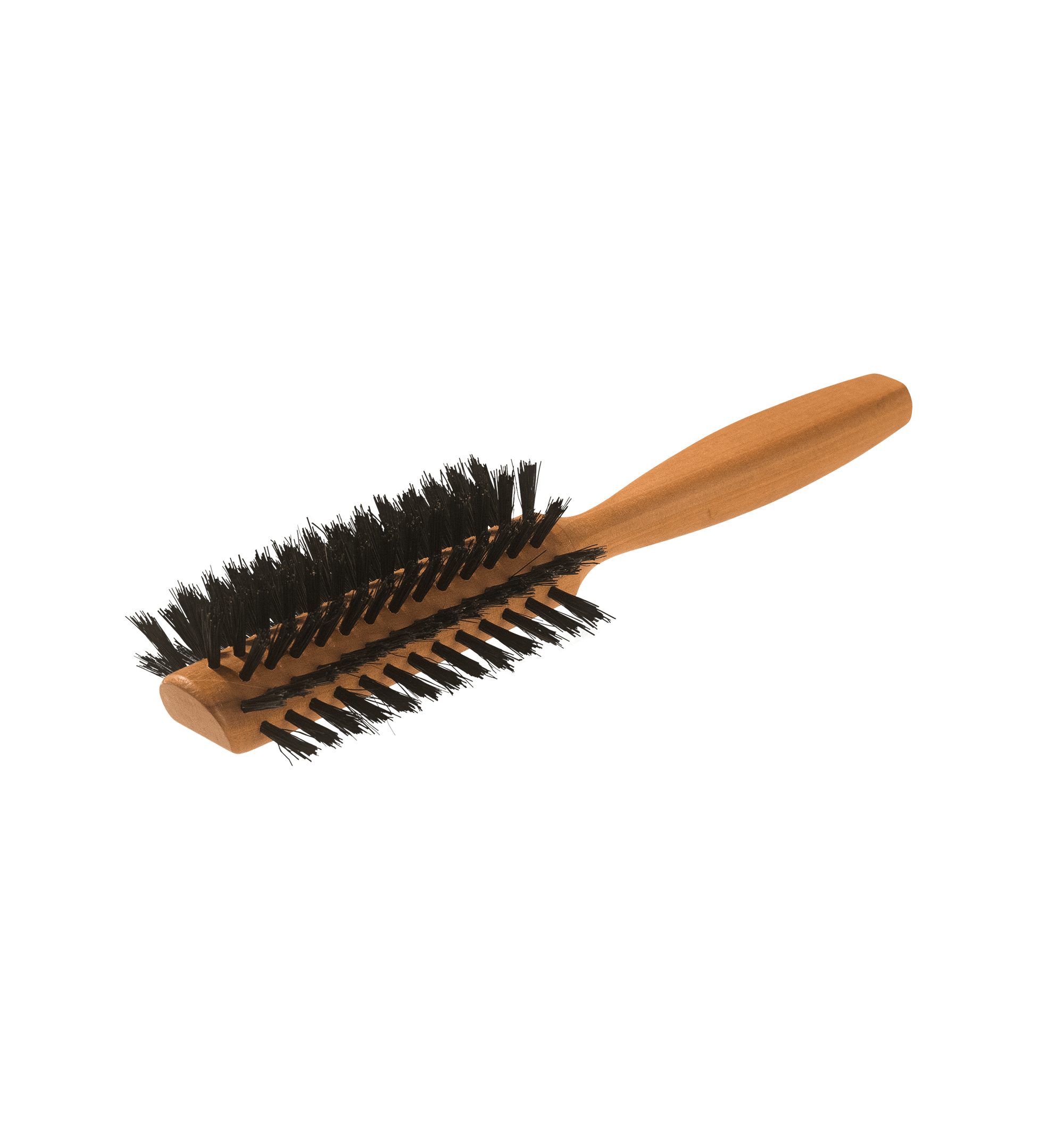 Haarbürste halbrund